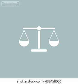 Scales balance icon