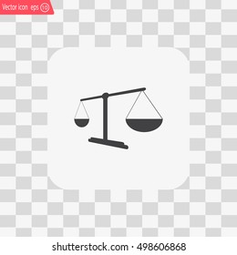 Scales balance icon