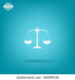 Scales balance icon
