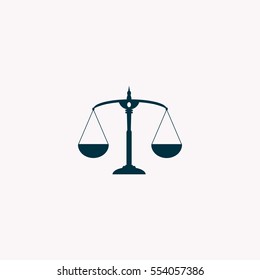 Scales balance icon