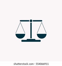 Scales balance icon