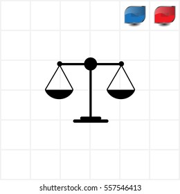 Scales balance icon