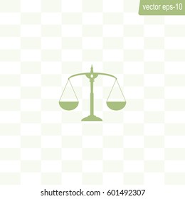 Scales balance icon