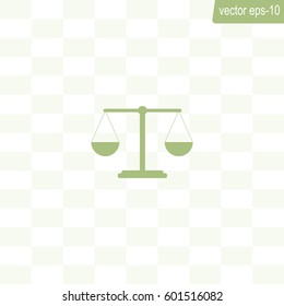 Scales balance icon