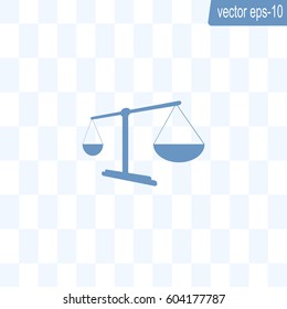 Scales balance icon