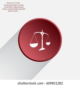 Scales balance icon