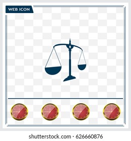 Scales balance icon