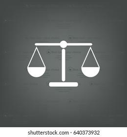 Scales balance icon