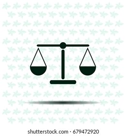 Scales balance icon