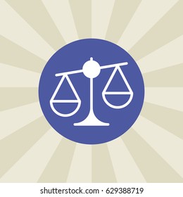 scales icon.  