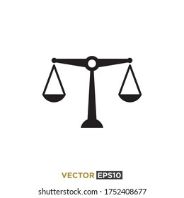 Plantilla de vectores de diseño de iconos de escala