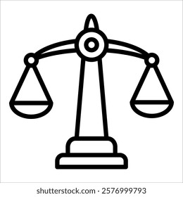 Scales Icon Element For Design