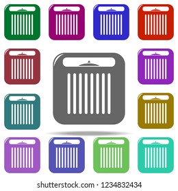 scales icon. Elements of Sport in multi color style icons. Simple icon for websites, web design, mobile app, info graphics