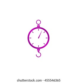 scales icon. Flat vector design style EPS