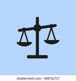 scales icon. Libra