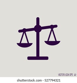 scales icon. Libra