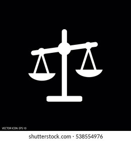 scales icon. Libra