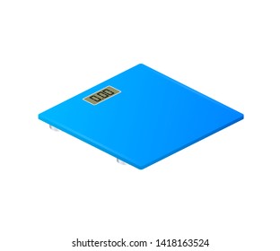 Scales icon. Libra isolated on white background. Vector stock illustration.
