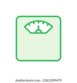 Scales icon set. Weight scale icon. Law scale icon. Justice