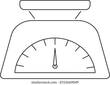 Scales icon set. Weight scale icon. Scale, balance, weight symbol illustration.weight scale glyph icon illustration