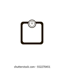 scales icon. sign design