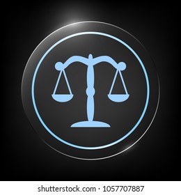 Scales icon symbol