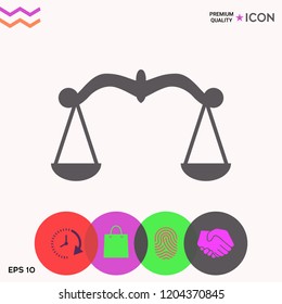 Scales, Icon symbol