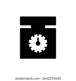 Scales icon symbol for apps and websites. Weight scale sign and symbol
