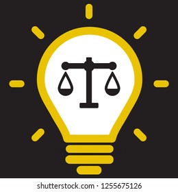 scales icon vector