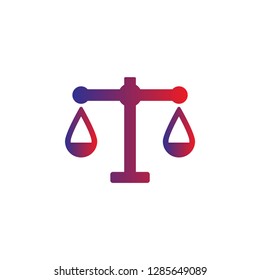 scales icon vector