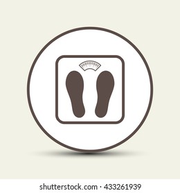 scales Icon Vector.