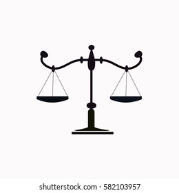 Scales  icon Vector design.