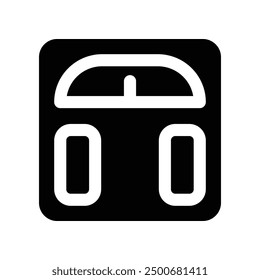 scales icon. vector glyph icon for your website, mobile, presentation, and logo design.
