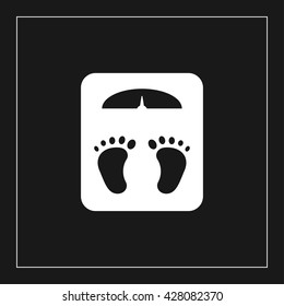 scales icon. scales vector illustration