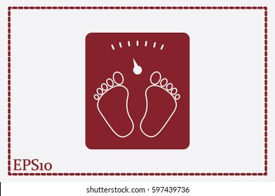 scales icon vector illustration.