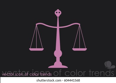 Scales icon vector illustration EPS 10.