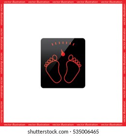 scales icon vector illustration eps10.