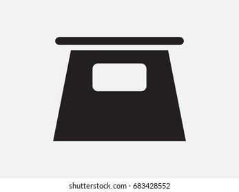 scales, icon, vector illustration eps10