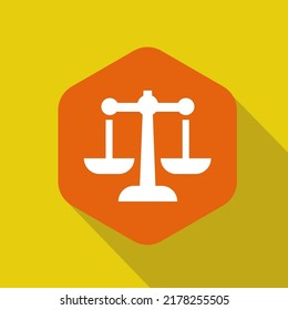 Skaliert Symbol Vektorgrafik Logo Vorlage für jeden Zweck. Einzeln auf weißem Hintergrund.