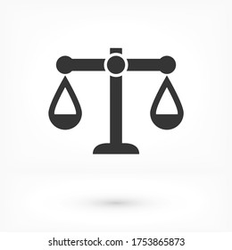 scales icon vector. lorem ipsum Flat Design JPG