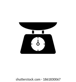 Escala el vector de icono. Icono de escala de peso