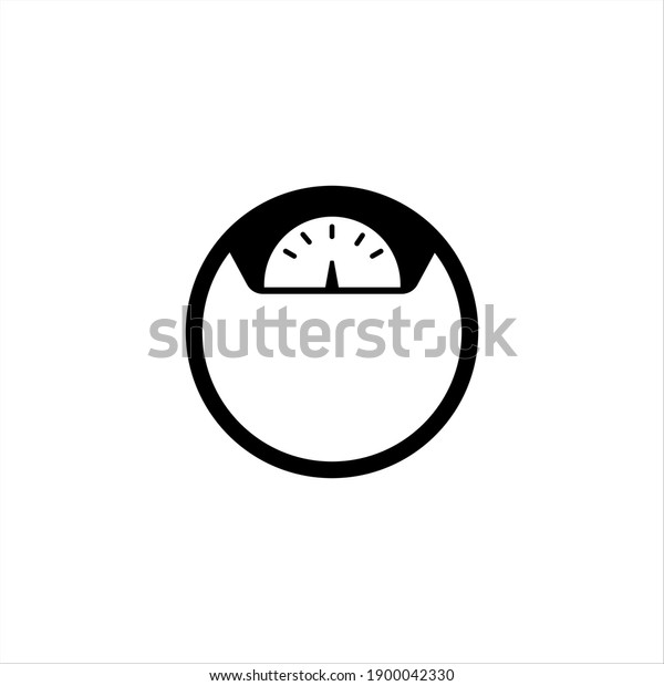 Scales\
icon. Weight scale symbol sign design\
illustration