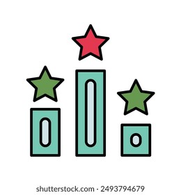 escamas icono con fondo blanco Vector ilustración de stock