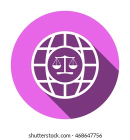  Scales  icon,vector. Flat design.