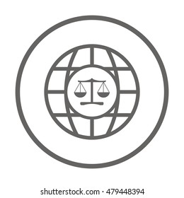  Scales  icon,vector. Flat design.