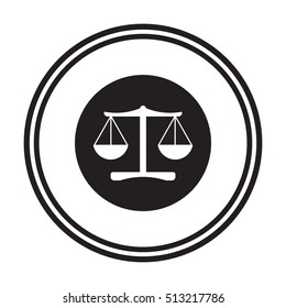  Scales  icon,vector. Flat design.