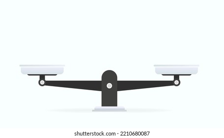 Scales isolated on a white background. Vector illustration