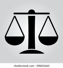 Scales Justice Stock Vector (royalty Free) 398431663 