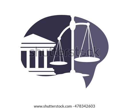 scales of justice equality law libra court judge image vector icon logo symbol