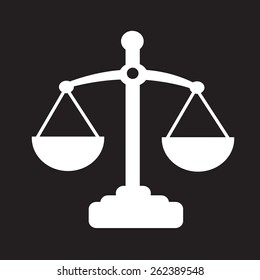 Scales of justice icon